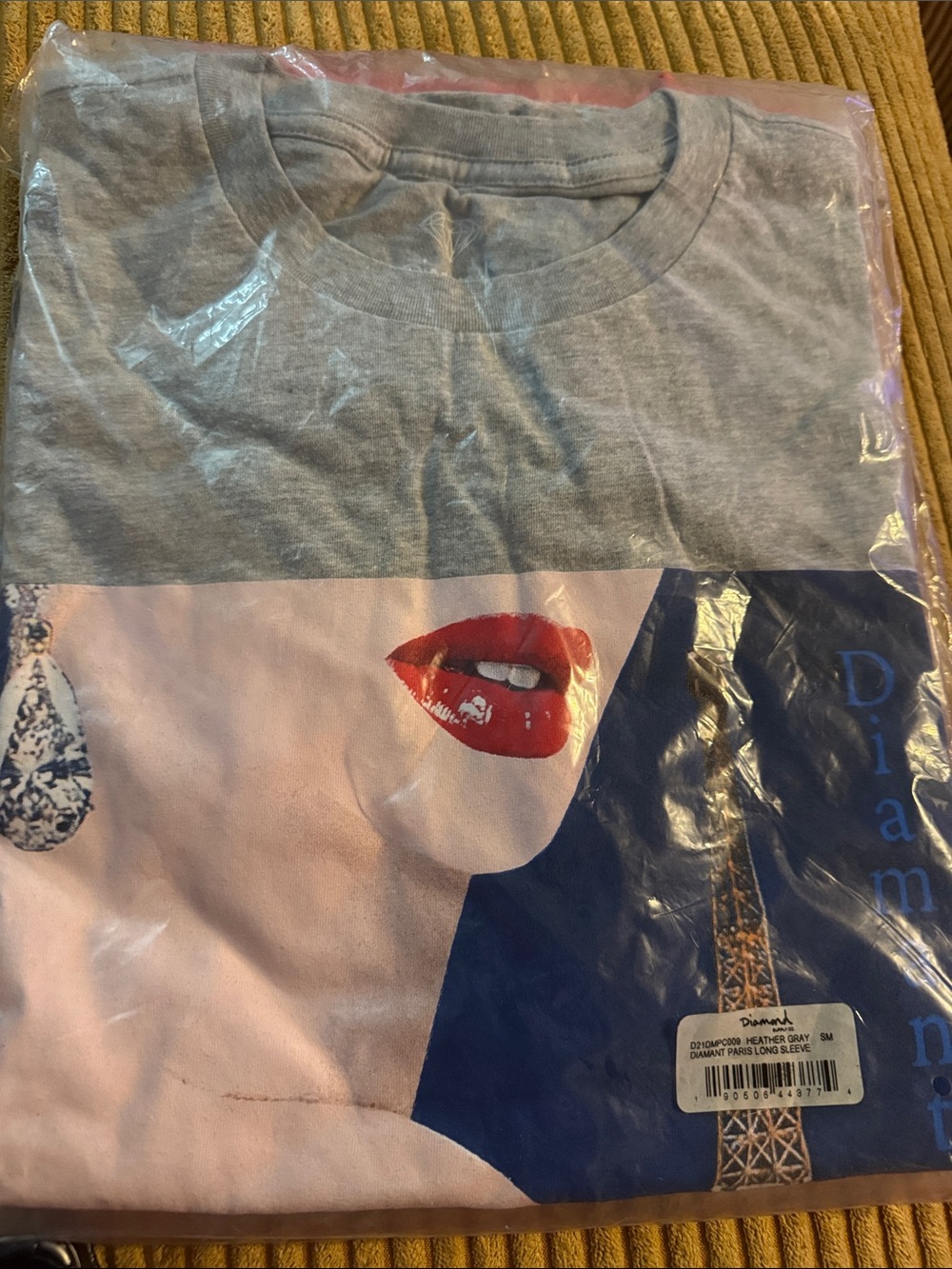 Diamond Supply Co. Kids Short-Sleeve Graphic Tee - Gray, Pink, Blue & Red